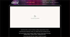 Desktop Screenshot of eventdecornyc.com